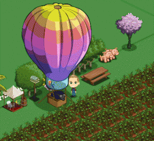 FarmVille Hot Air Balloon